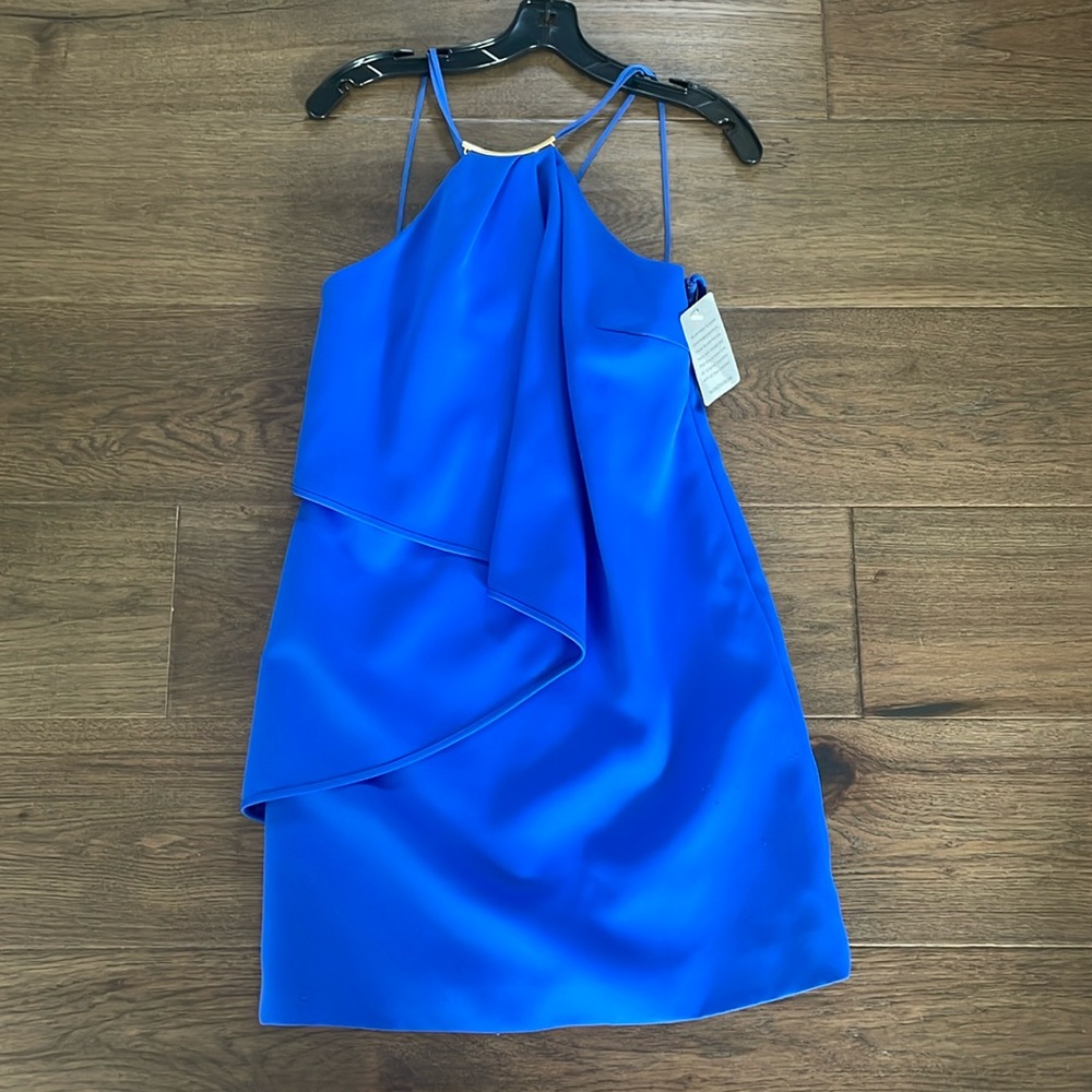 NWT Halston Heritage Blue Dress